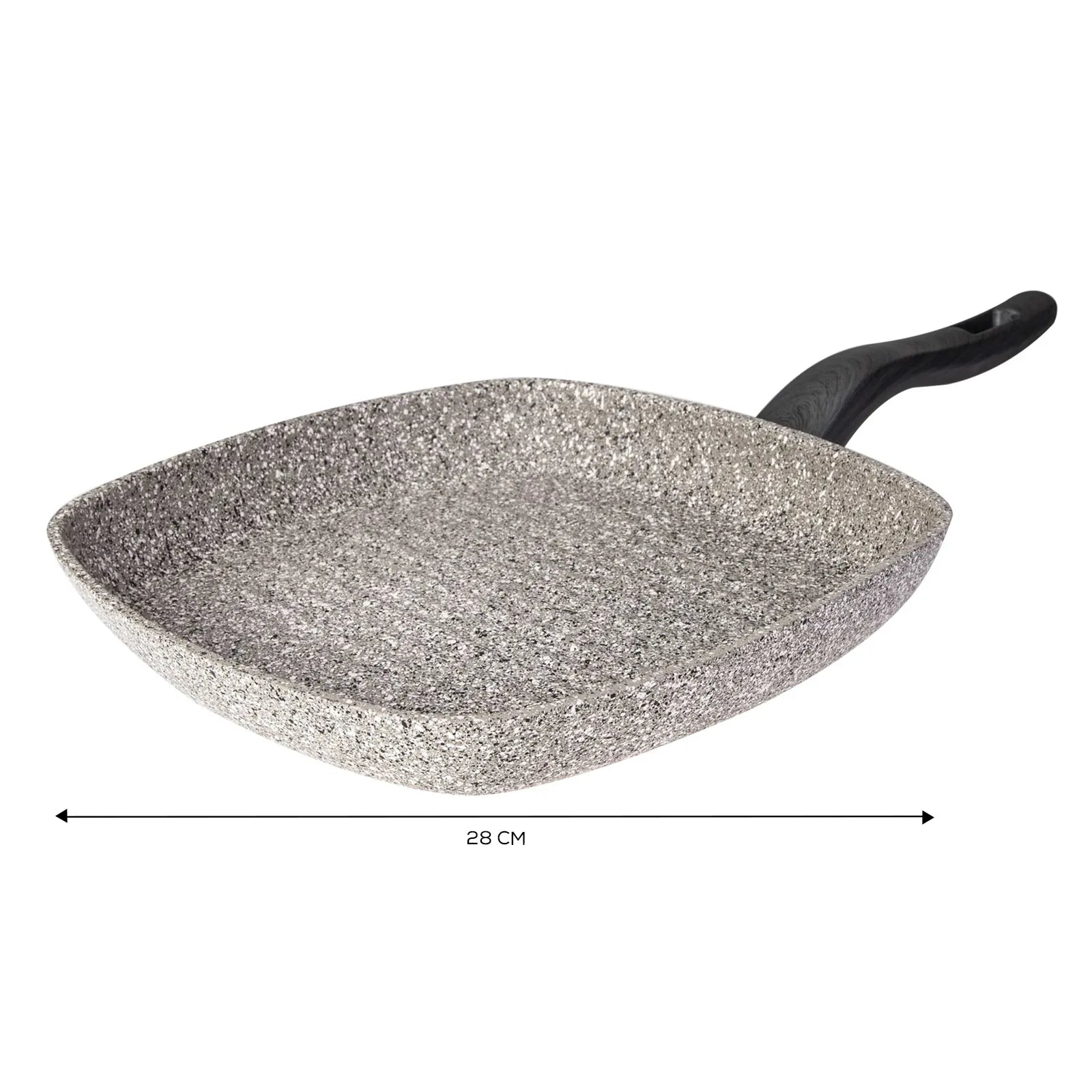 Karaca Dark Silver Bio Granite 28 Cm Grill Pan 153.03.08.0005