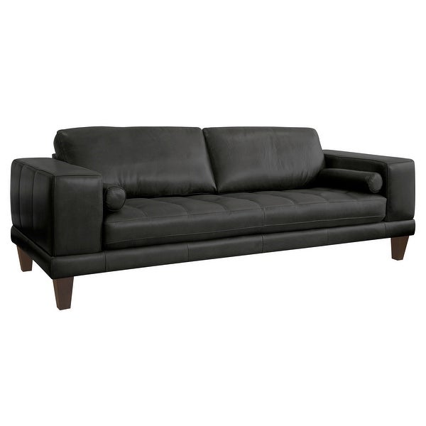 Wynne Modern Genuine Leather Sofa