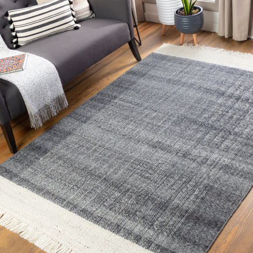 Reliance Fringe Wool Grey Rug