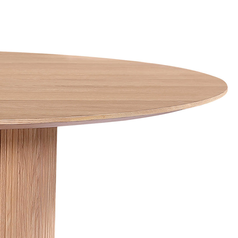 KENZI Round Dining Table  120cm - Oak