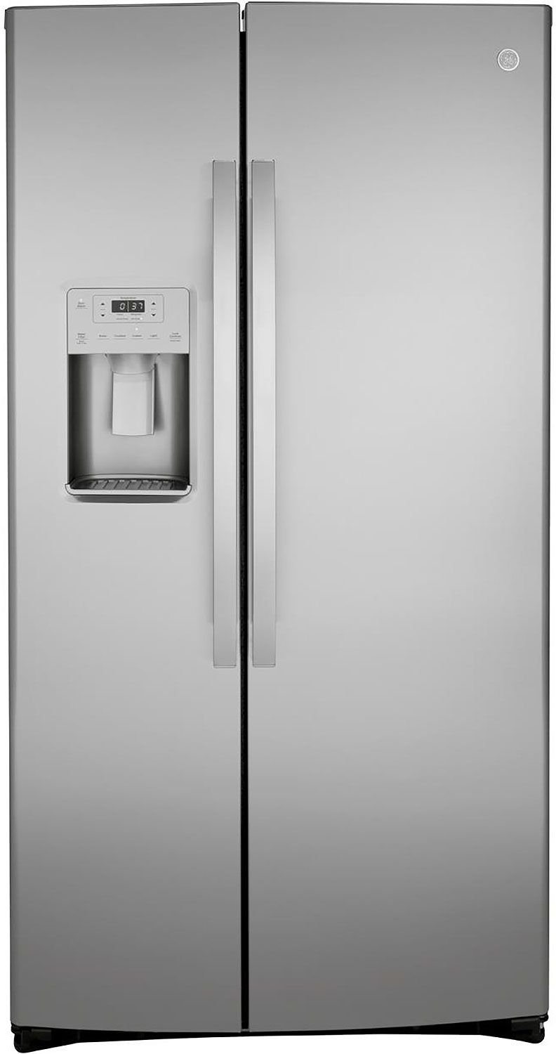 GE 25.1 Cu. Ft. Fingerprint Resistant Stainless Steel Side-By-Side Refrigerator