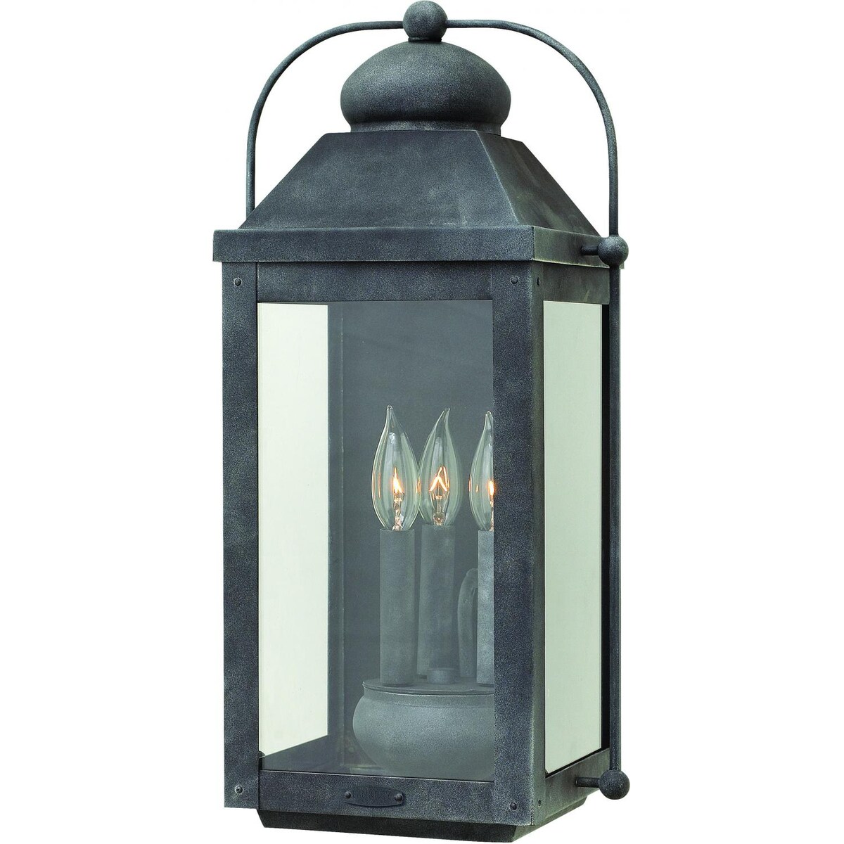 Hinkley Lighting Anchorage Three Light 21-Inch Outdoor Wall Light