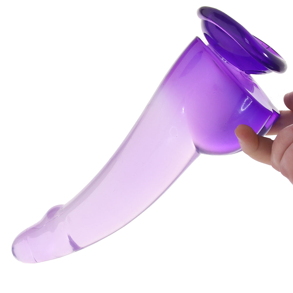 King Cock 10 Inch Smooth Ballsy Dildo in Purple