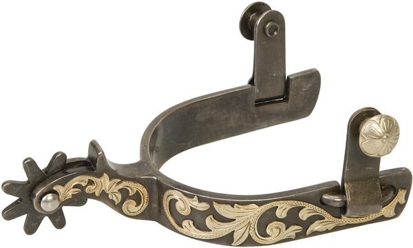 Weaver Leather Floral Accents Ladies' Spurs and Replaceable Rowels