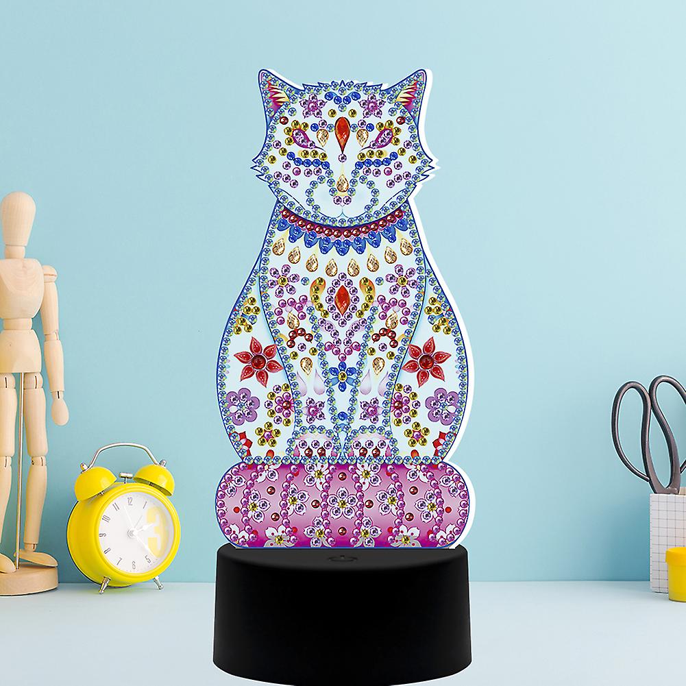 Diy Diamond Painting 7 Colors Night Light Led Diamond Painting Embroidery Home Decordp04