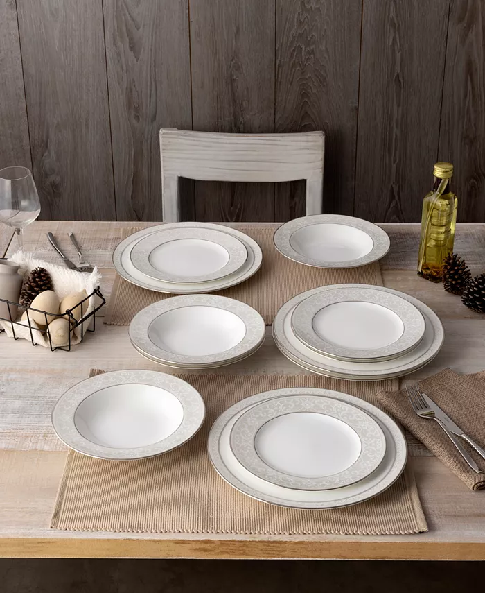 Noritake Montvale Platinum Dinnerware Collection