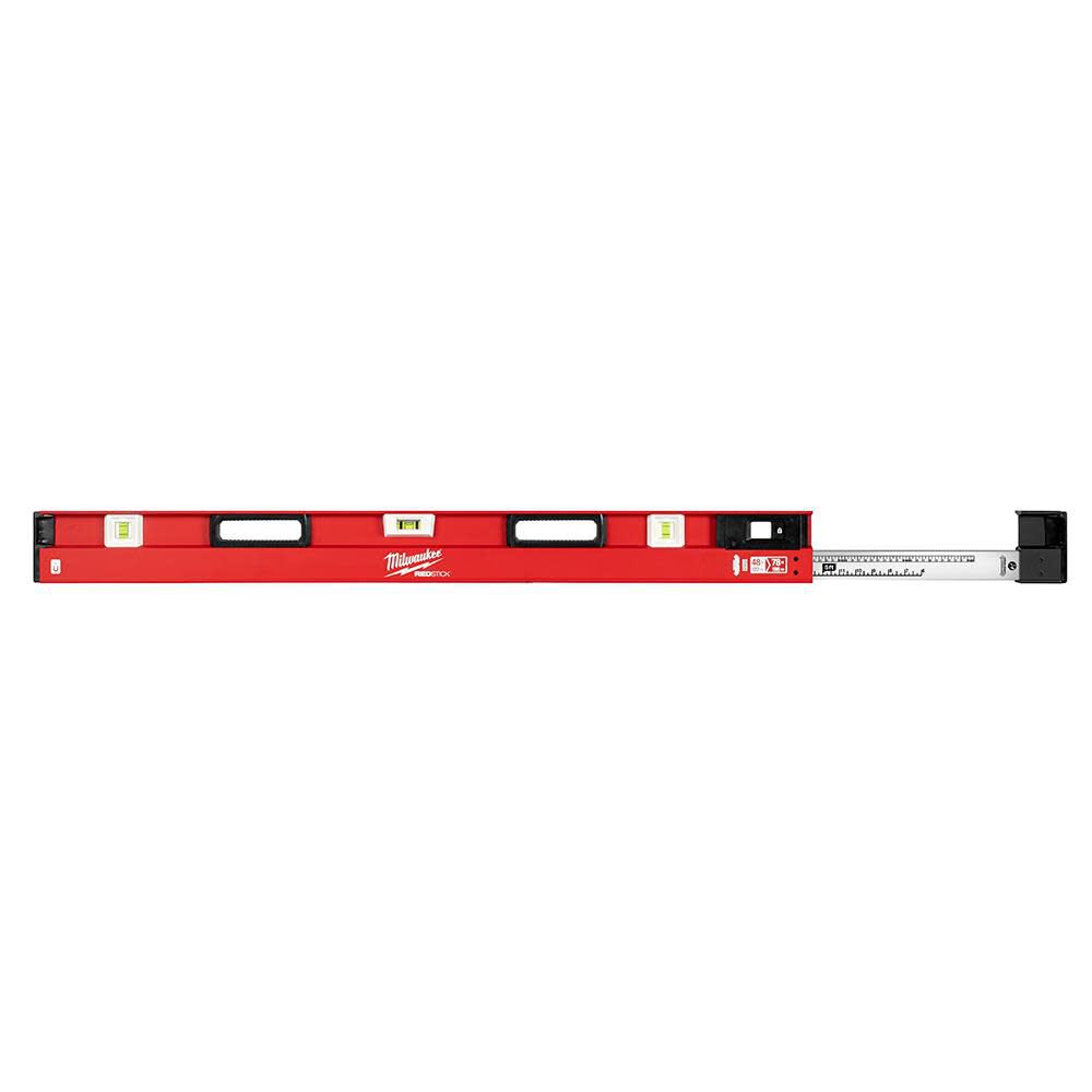 Milwaukee 48 in. to 78 in. REDSTICK Magnetic Expandable Level MLXPM78 from Milwaukee