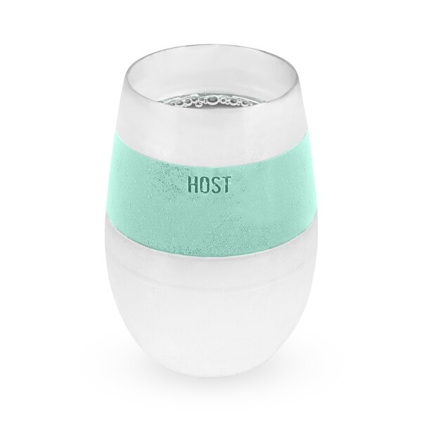 Wine FREEZE Cooling Cup in Mint (1 pack) by HOST - 4.75