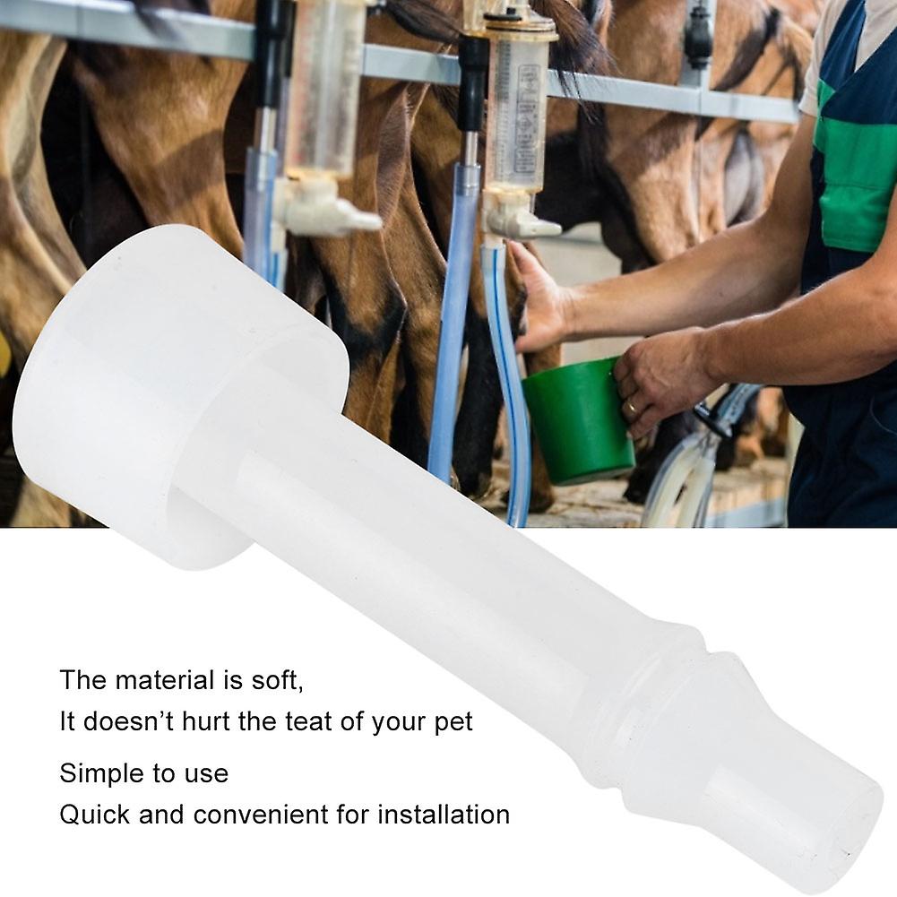 Soft Rubber Round Head Milking Liner Milk Teat Machine Accessory For Cattle Sheep Horses Livestockg320