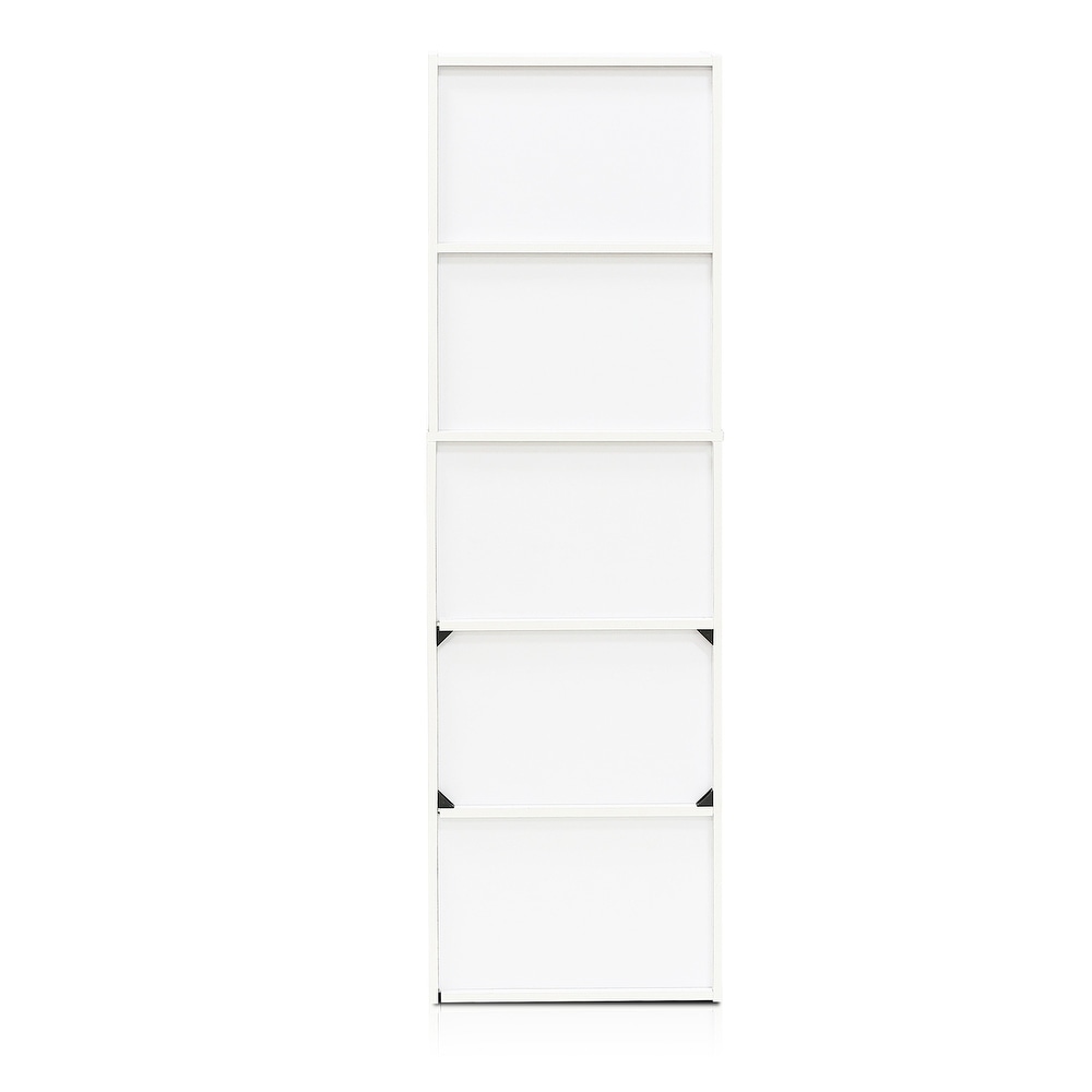 Porch   Den Hollygrove Reversible Color 5 tier Open Shelf Bookcase