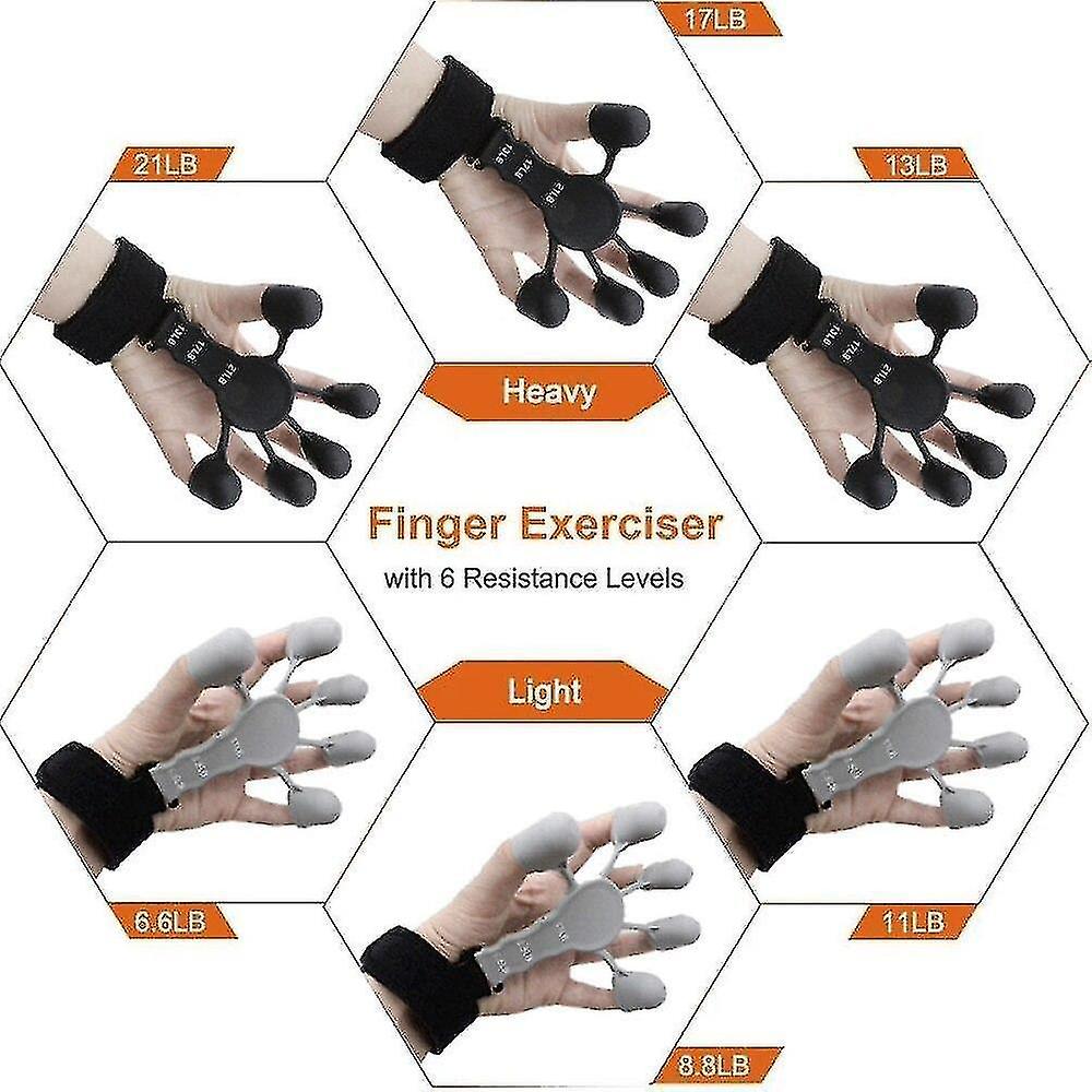 Finger Gripper Patients Hand Strengthener Guitar Finger Flexion And Extensi