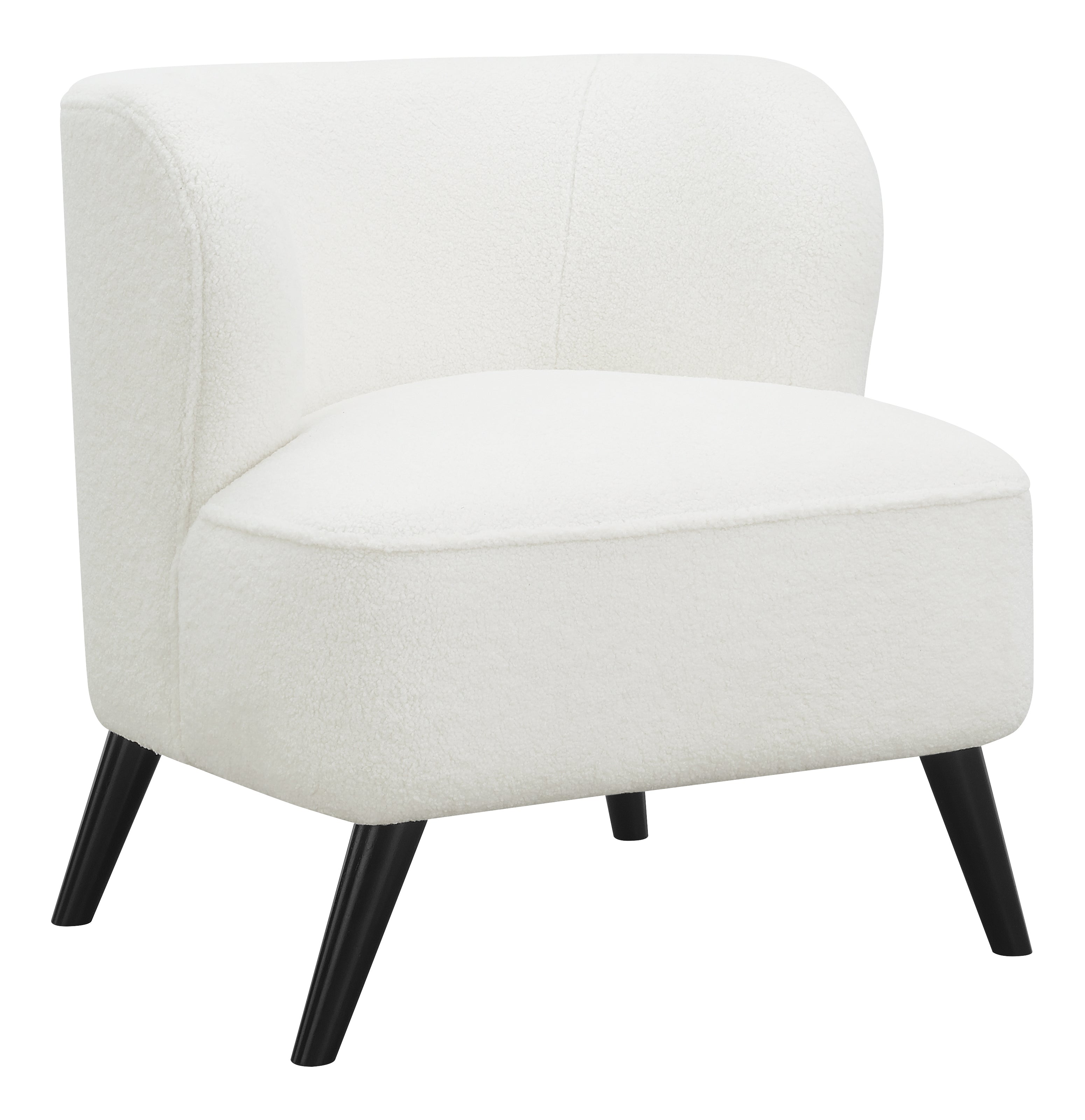 Alonzo Upholstered Track Arms Accent Chair Natural-905676