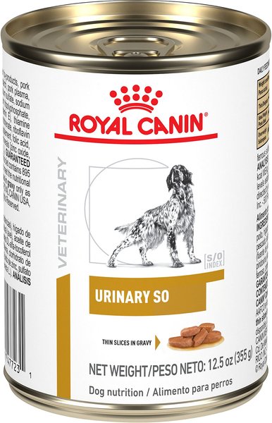 Royal Canin Veterinary Diet Adult Urinary SO Thin Slices in Gravy Canned Dog Food