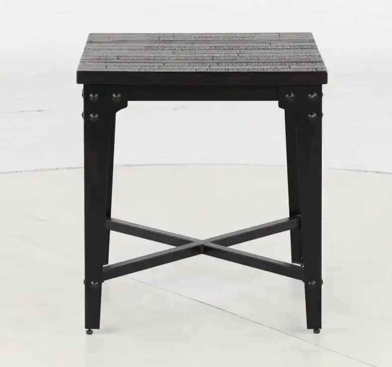 Sherlock Tobacco Brown Barn Wood End Table