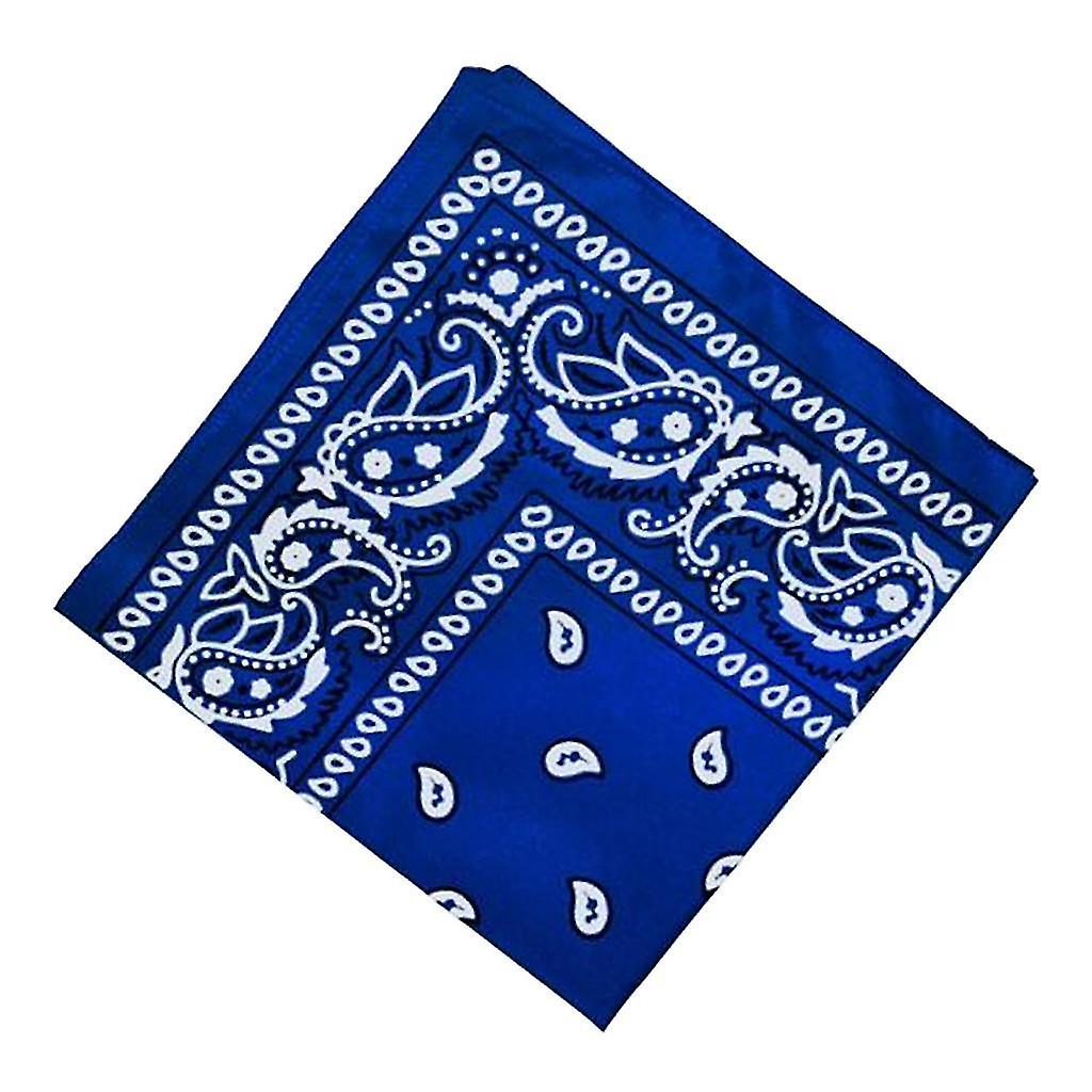 2x Women Men Cotton Paisley Print Paisley Bandana Head Wrap Neck Hair Band