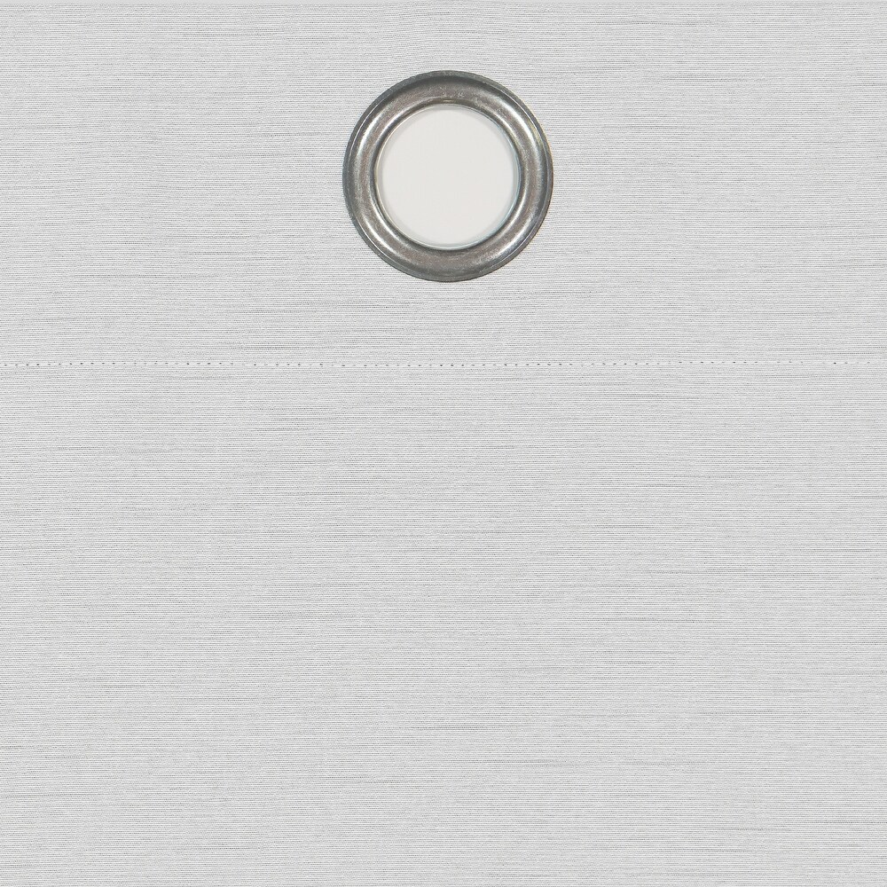 Eclipse Lawson Arm   Hammer Odor Neutralizing Blackout Grommet Curtain Panel