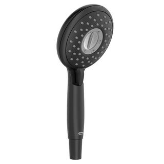 American Standard Spectra 4-Spray Patterns with 1.8 GPM 5 in. Wall Mount Handheld Shower Head in Matte Black 9038154.243