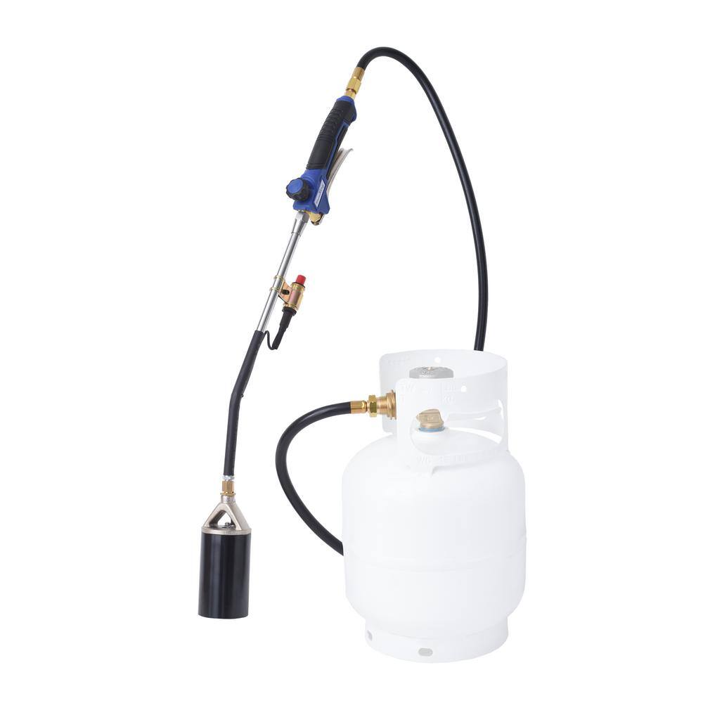 Flame King 340000 BTU Propane Torch Self Igniting with Turbo Blast Trigger and Flow Valve YSN340K