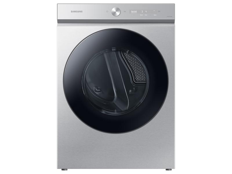 Samsung DVE53BB8700T Bespoke 7.6 Cu. Ft. Ultra Capacity Electric Dryer With Super Speed Dry And Ai Smart Dial In Silver Steel