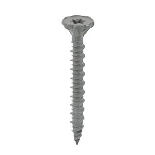 Rock-On #9 x 1-58 in. Serrated Flat Head Star Drive Cement Board Screws (575-Pack) 23316