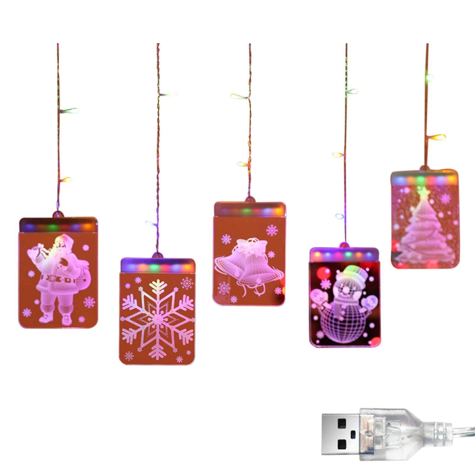 1 Led Hanging Lights Multicolor