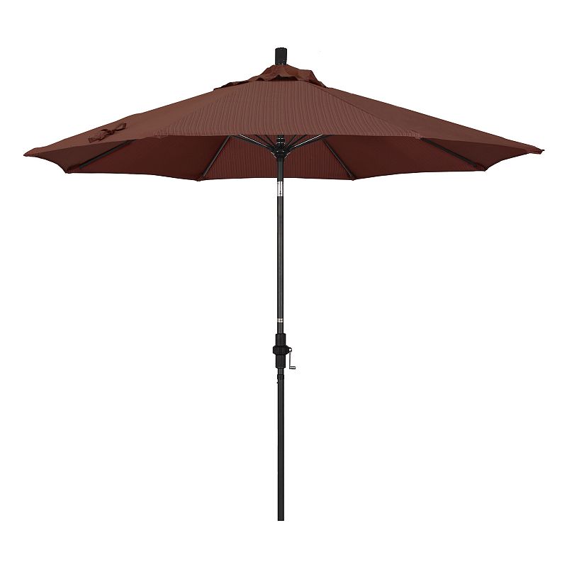 California Umbrella 9-ft. Sun Master Black Finish Patio Umbrella