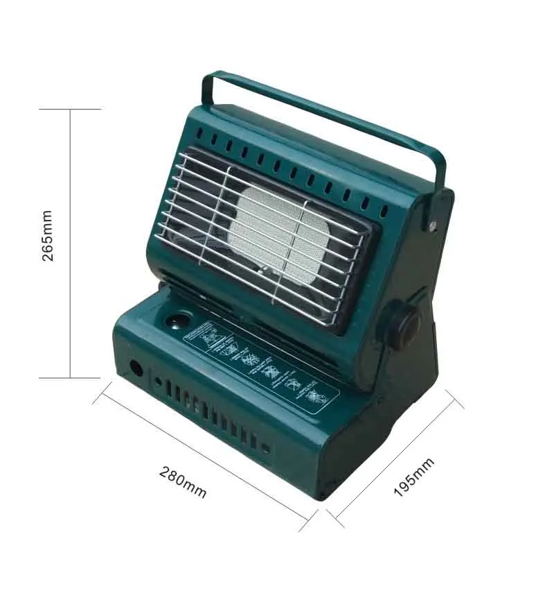 Camping butane gas heater