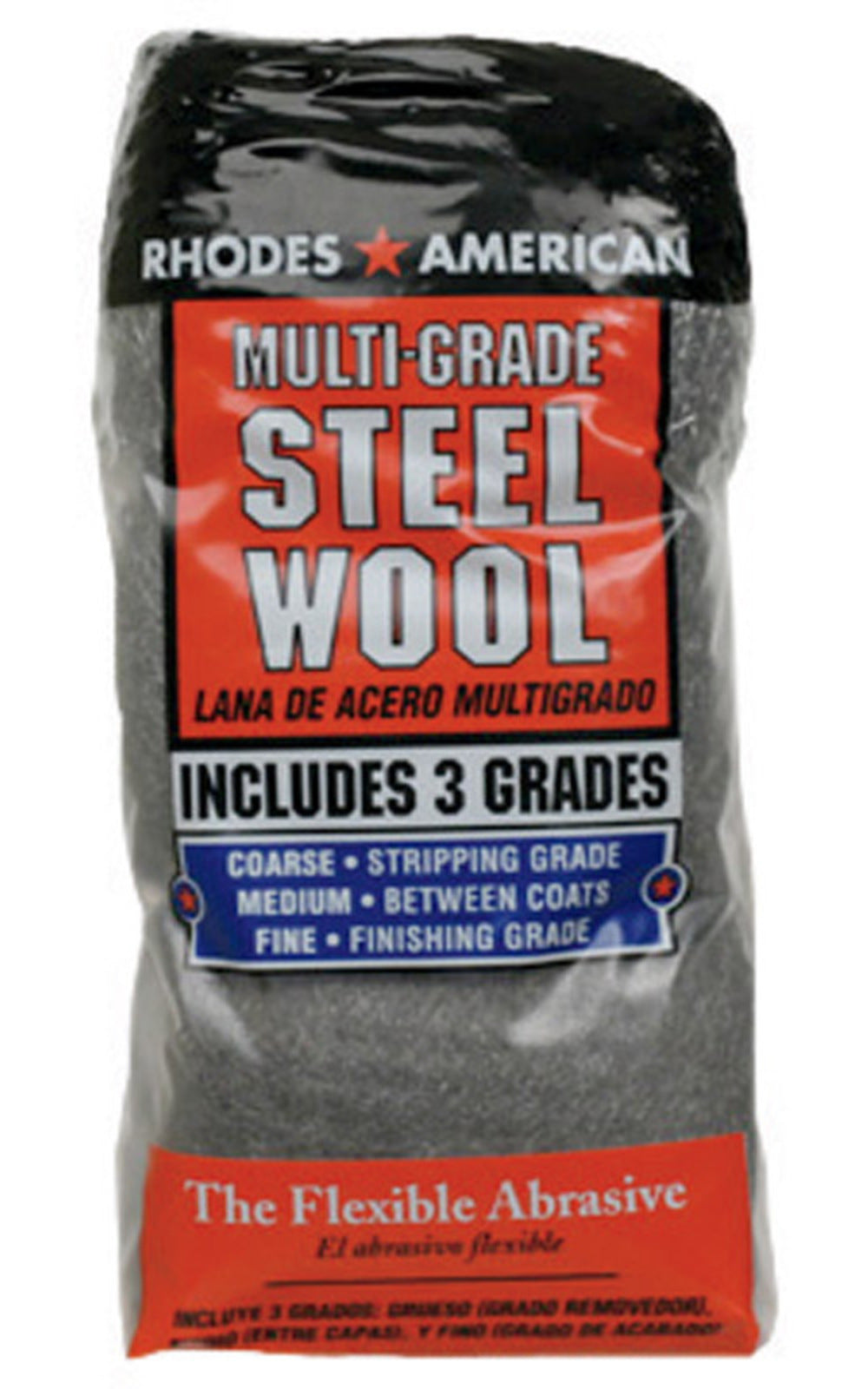 STEEL WOOL PAD ASST 12PK