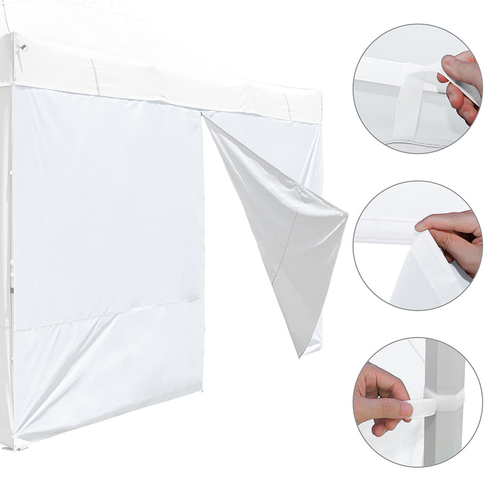 Yescom Canopy Tent Wall with Zip 15x7ft UV50+ CPAI-84