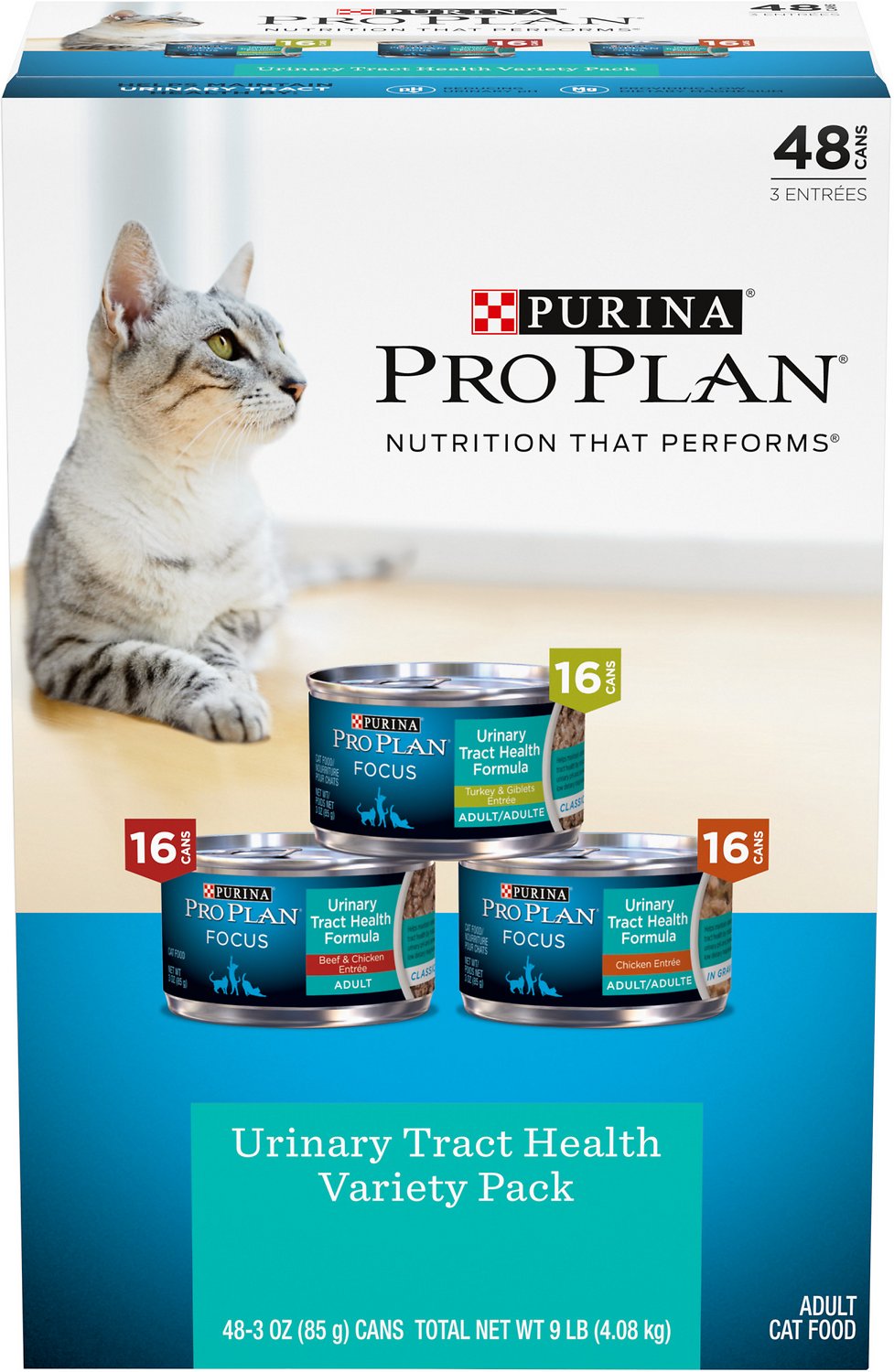 Purina Pro Plan Urinary Tract Cat Cans Variety Pack