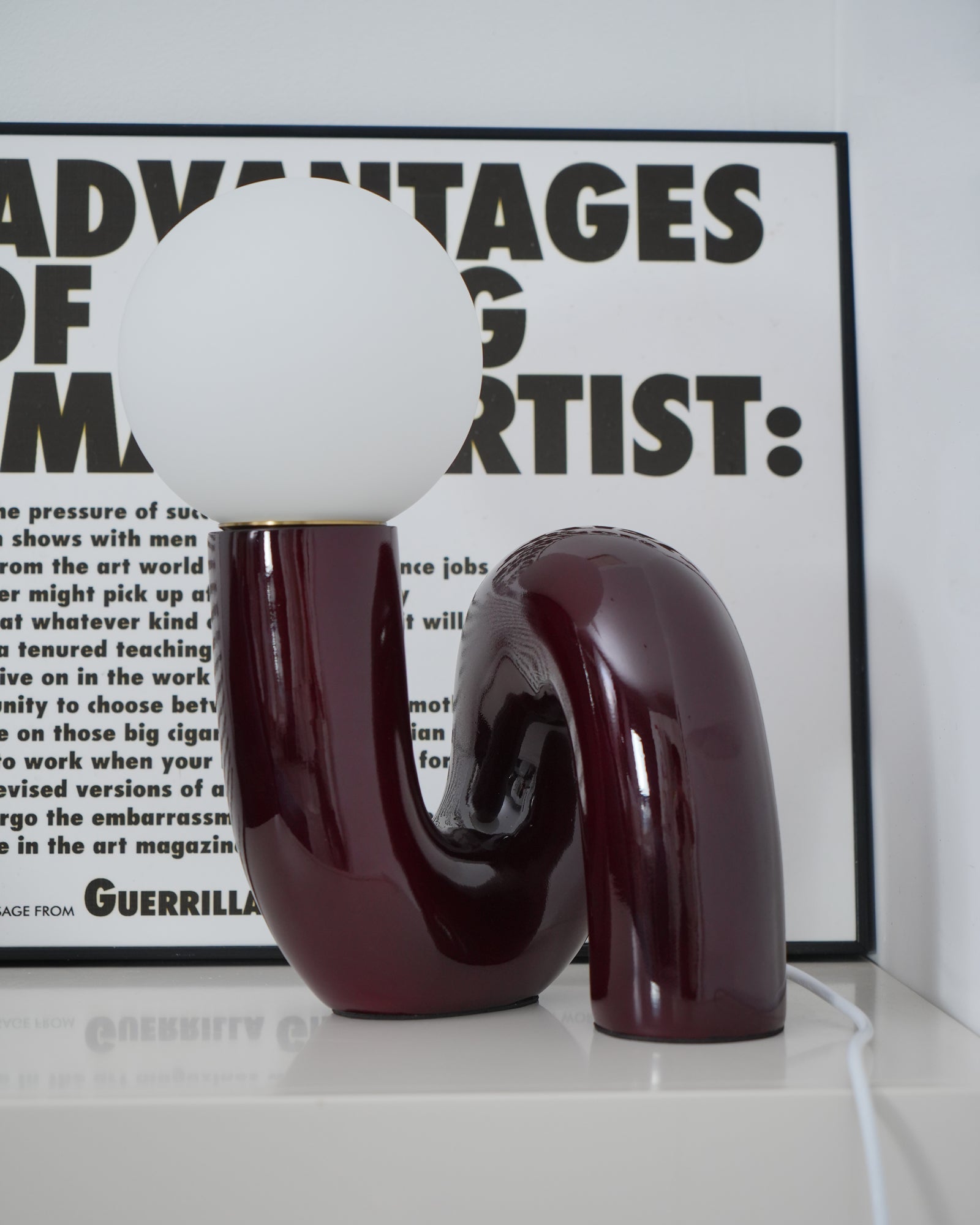 Playful N Shape Table Lamp