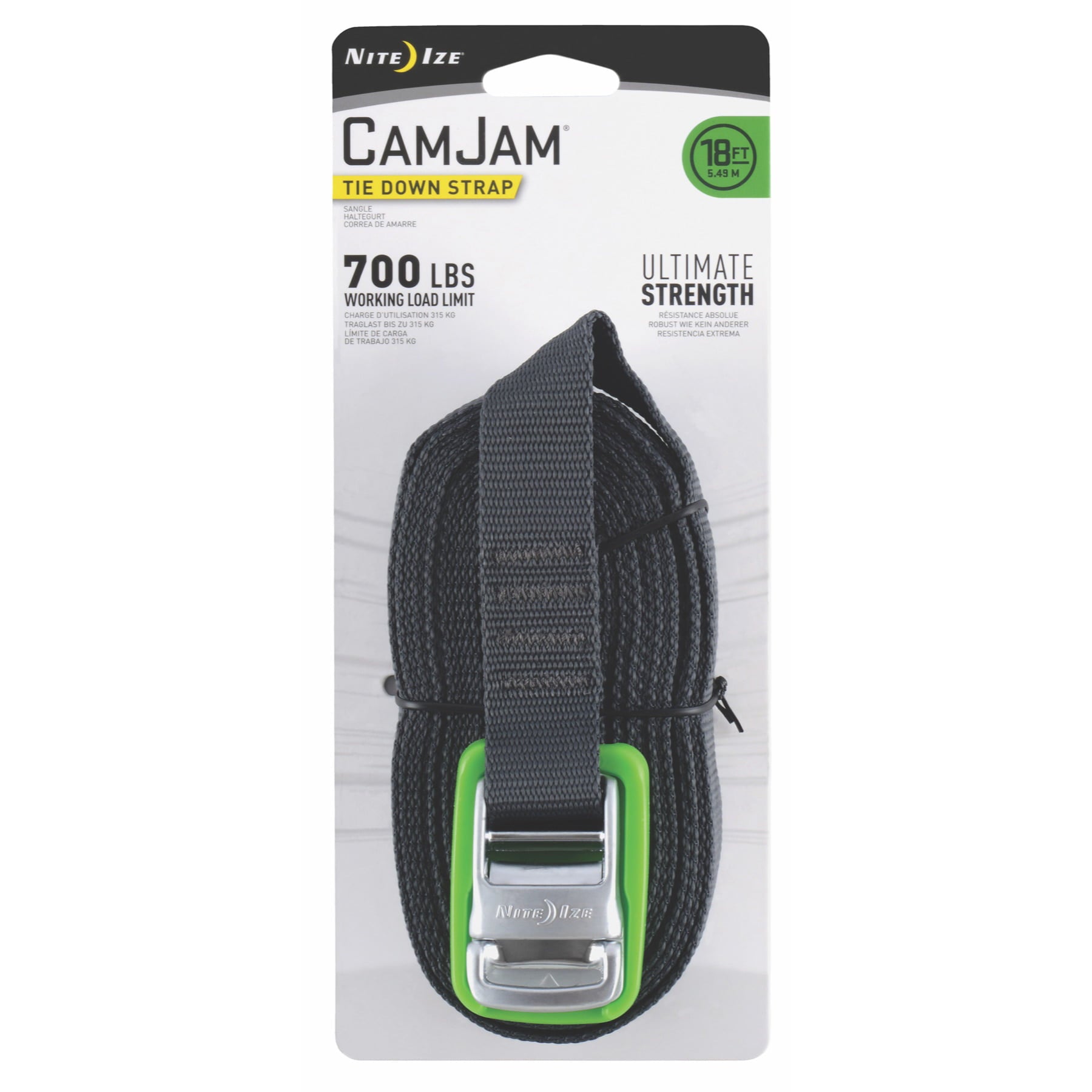 Nite Ize Camjam Tie Down Strap 18'