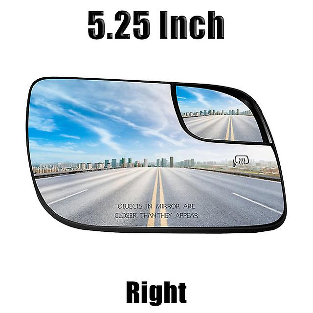 1pc 5.25inch Car Rearview Mirror Glass Heated For Ford Explorer 2011-2019 Right andamp; Left Bb5z17k707 Side Mirror Glass Lens Heating