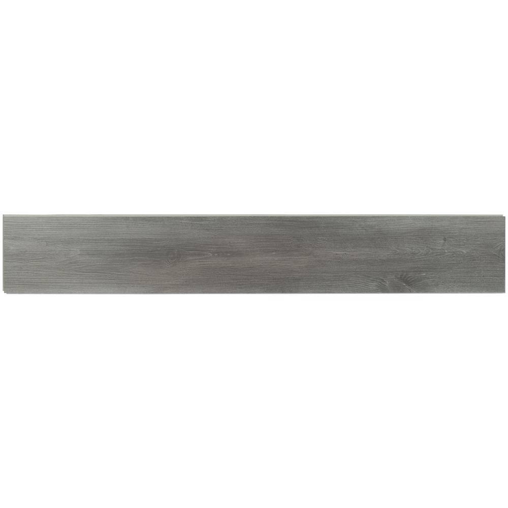 Home Decorators Collection Pelican Gray 12 MIL x 7.1 in. W x 48 in. L Click Lock Waterproof Luxury Vinyl Plank Flooring (1045.9 sqftpallet) PELICA7X48-5MMP