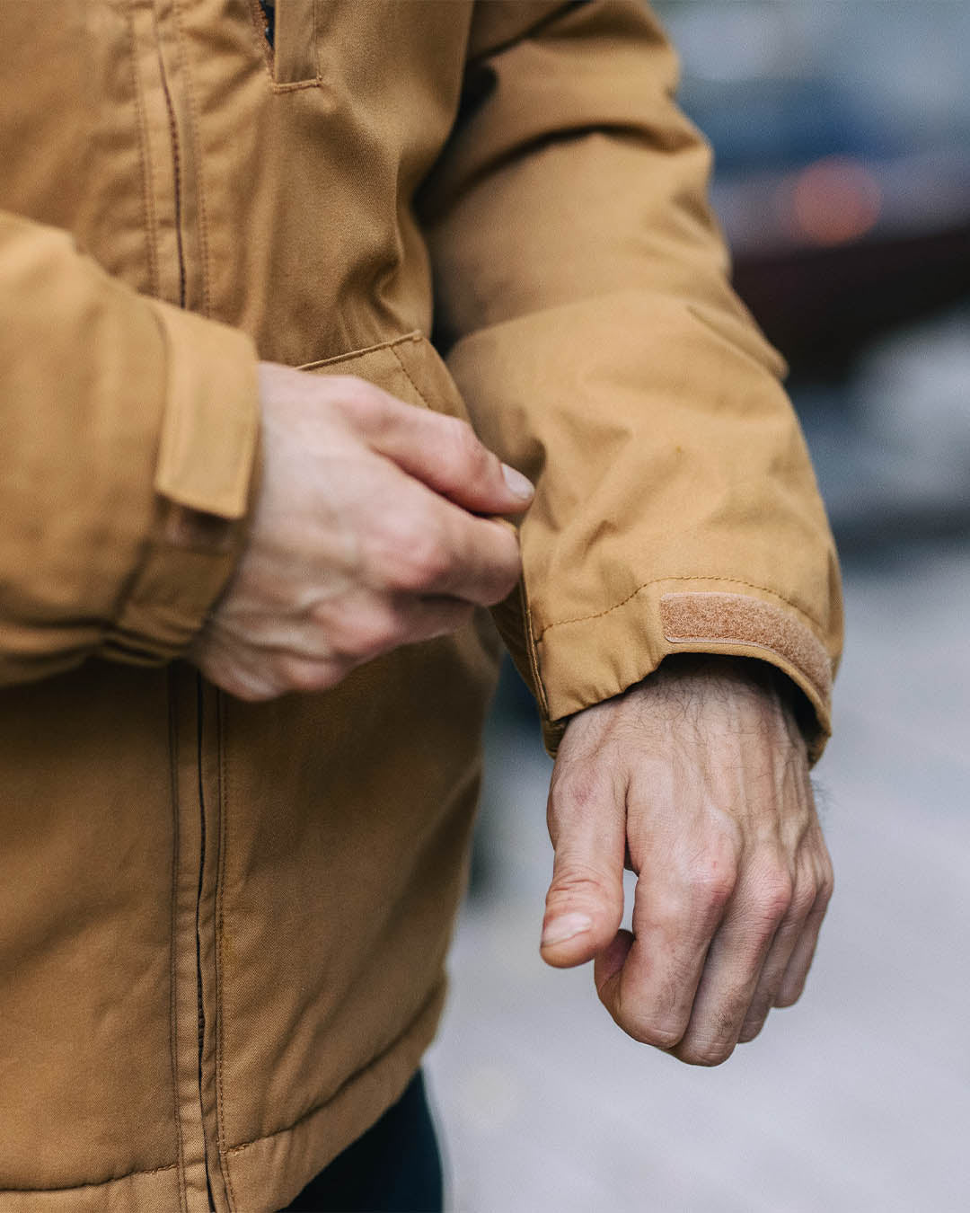 Discover Recycled Sherpa Lined Jacket - Coconut