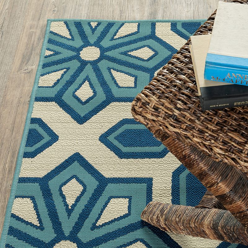 StyleHaven Cayman Geometric Indoor Outdoor Rug