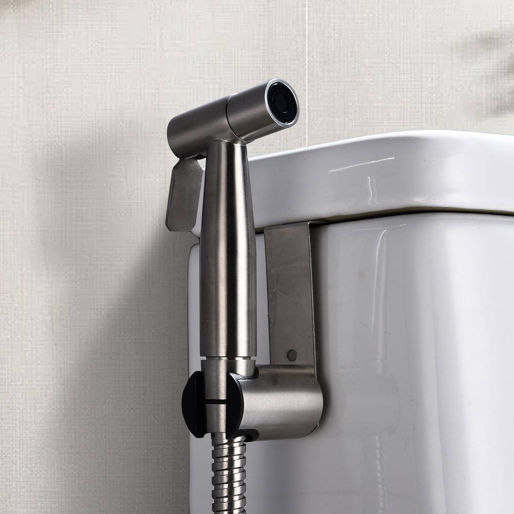 Non- Electric Handheld Sprayer Bidet Attachment in. Silver YT-FX0018