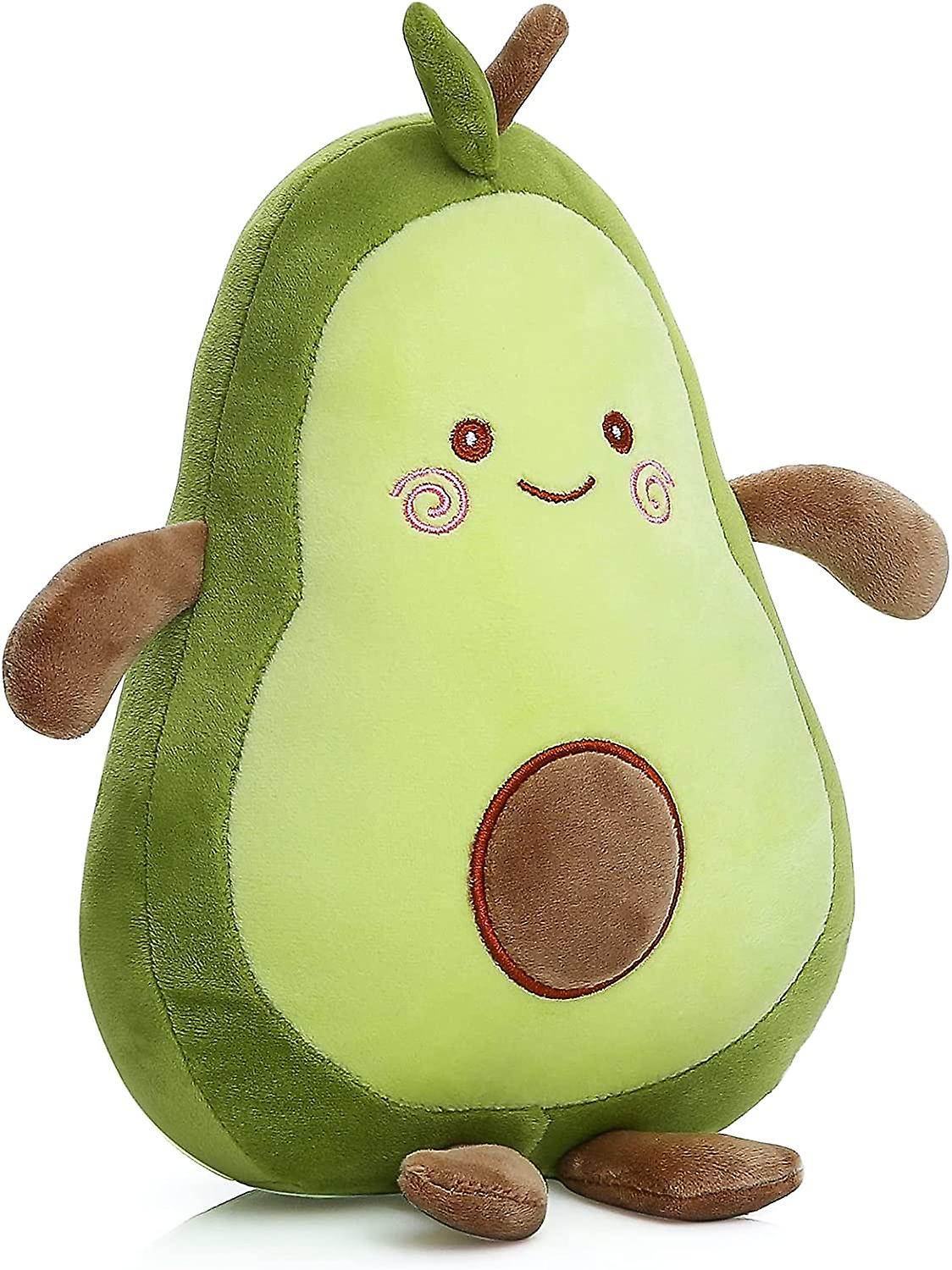 Avocado Stuffed Animal 11.5 Inch Plushies Squishy Snuggle Plush Toys Soft Kawaii Food Shaped Plushie Fruit Series Hugging Pillow For Kids/toddlers/tee