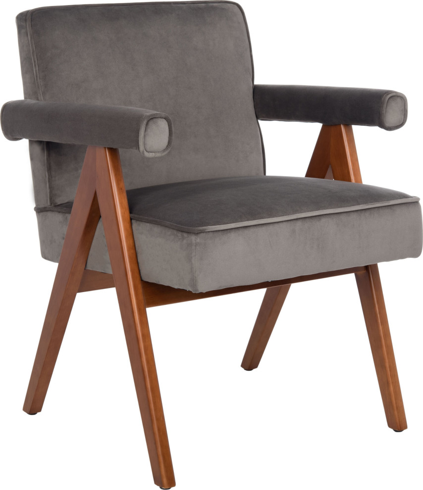 Suri Mid Century Arm Chair   Transitional   Armchairs And Accent Chairs   by HedgeApple  Houzz