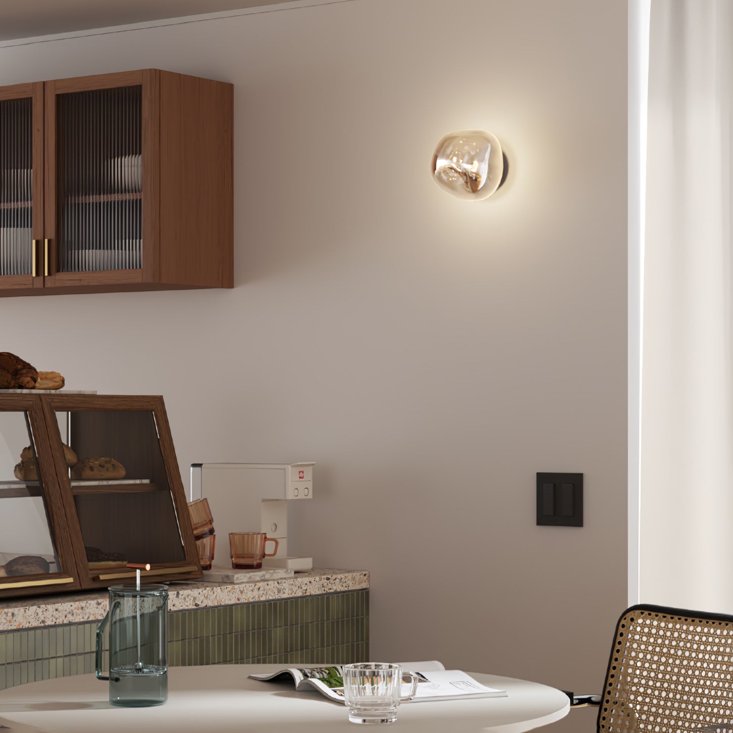 Lava Plug-in Wall Lamp