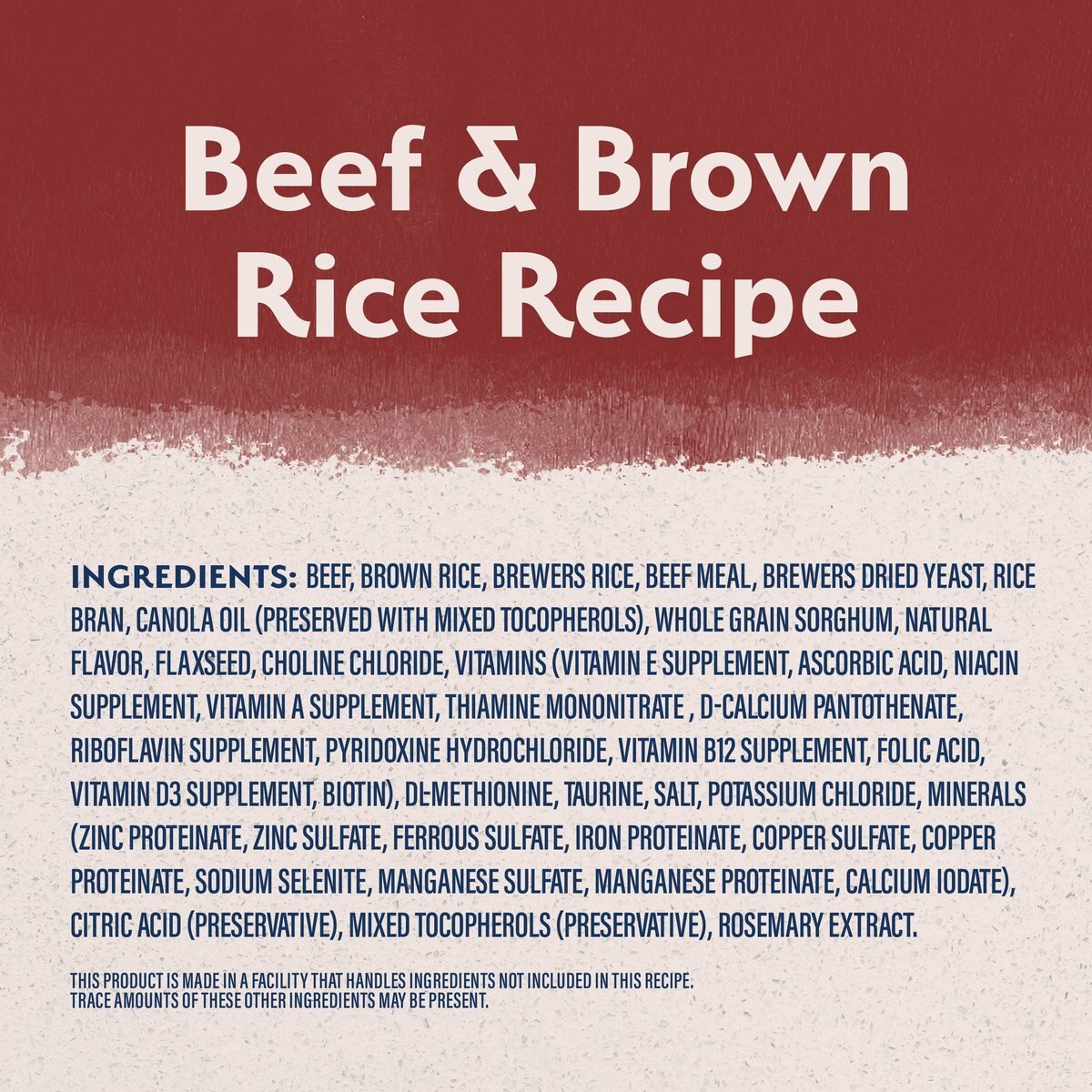 Natural Balance Limited Ingredient Beef and Brown Rice Recipe Dry Dog Food