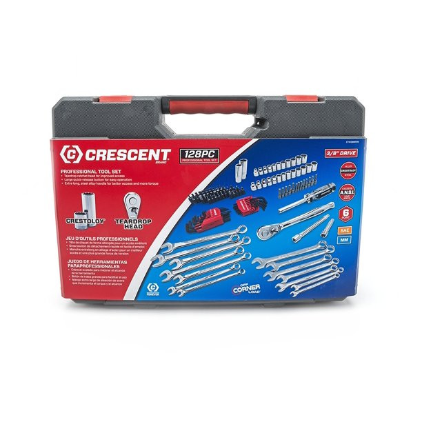 Crescent CTK128MP2N 128-Piece Mechanics Tool Set