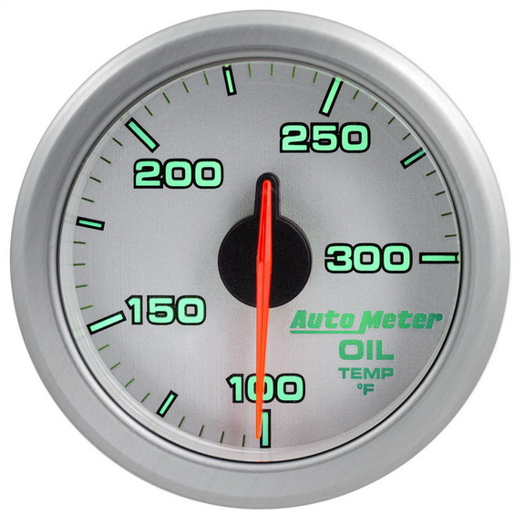 Auto Meter 9140 UL Airdrive Oil Temp Silver