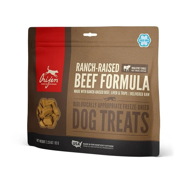 Freeze Dried Ranch Raised Beef Dog Treats;