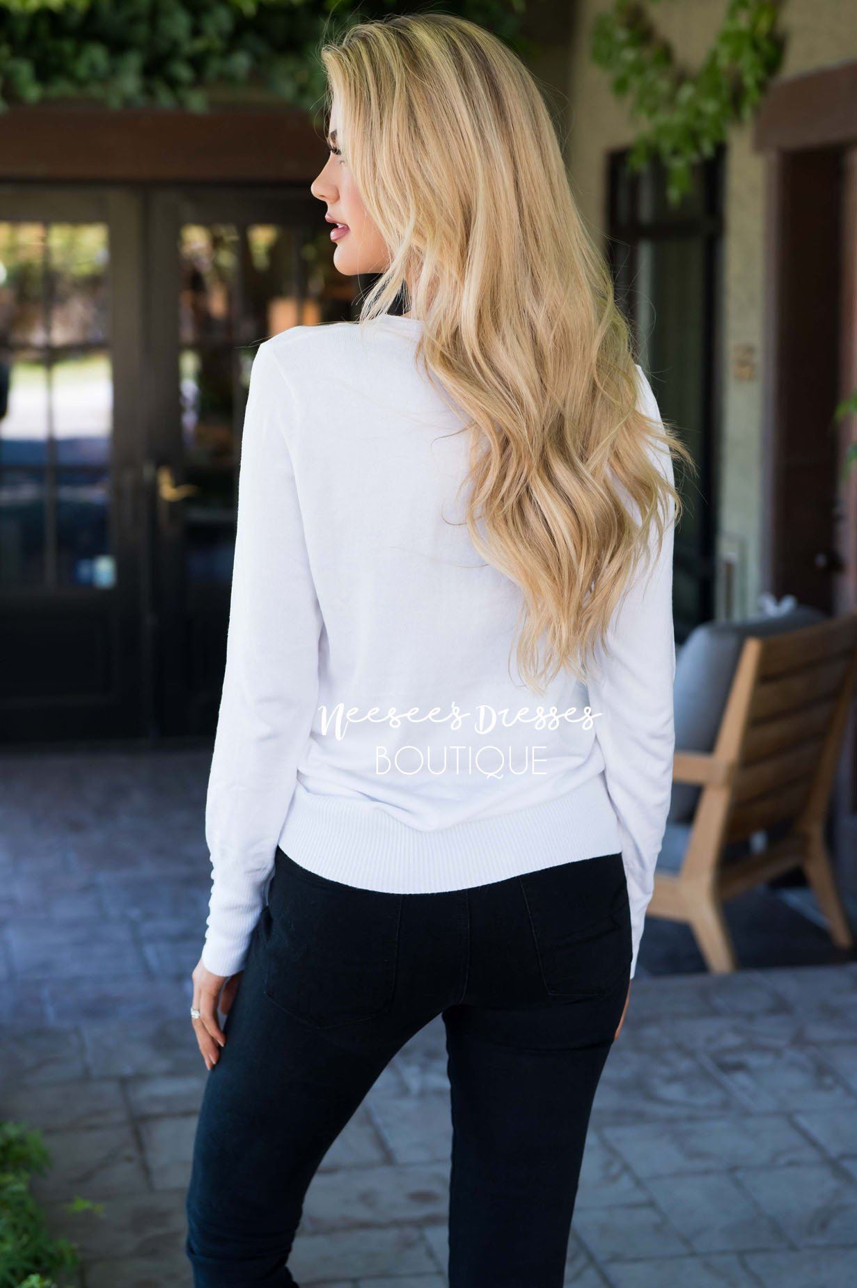 In Love with Fall Button Sleeve Sweater