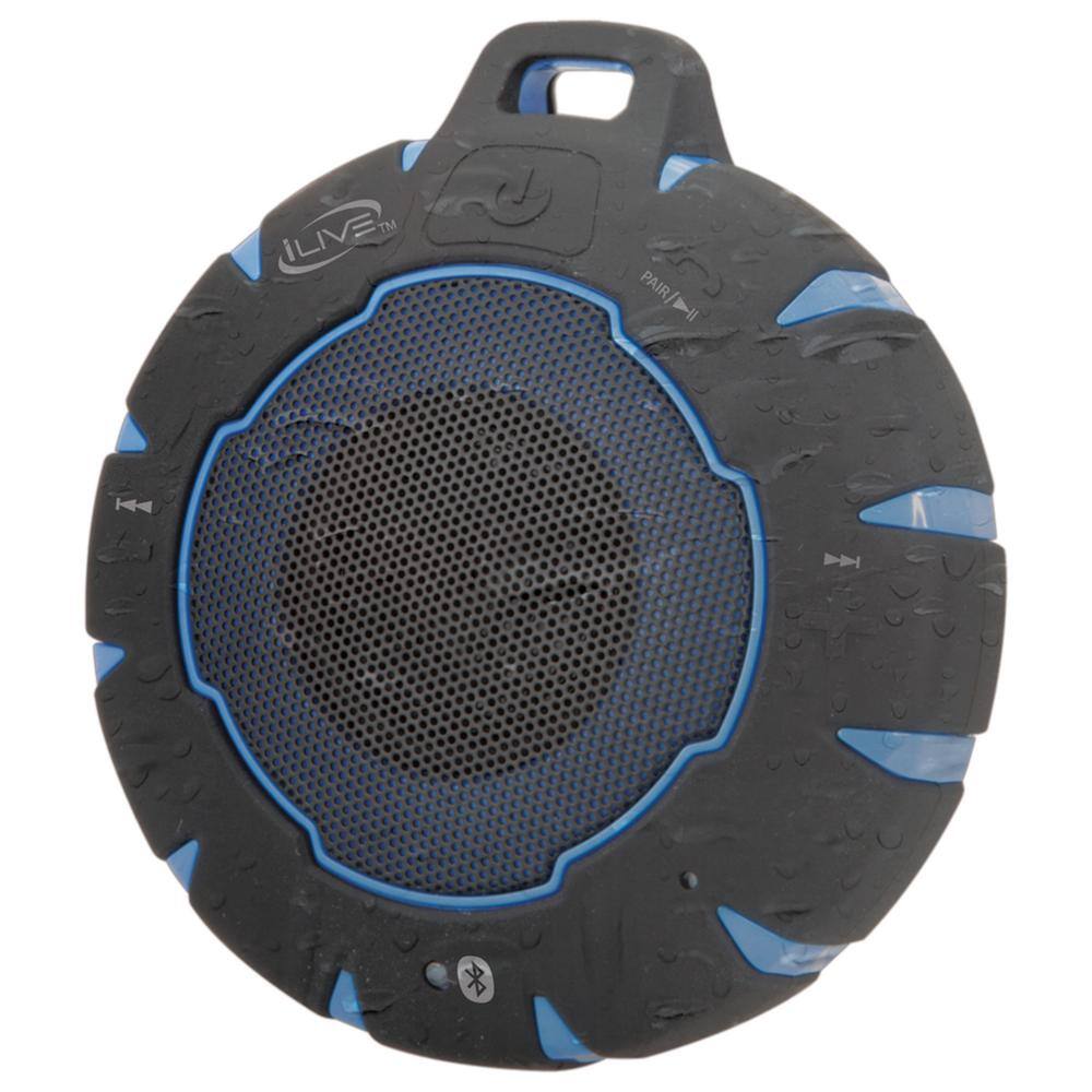 iLive Waterproof Bluetooth Speaker IP66 Blue ISBW157BU