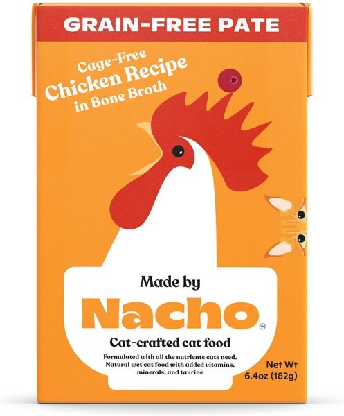 Made by Nacho Cage-Free Chicken Recipe in Bone Broth Pate Wet Cat Food