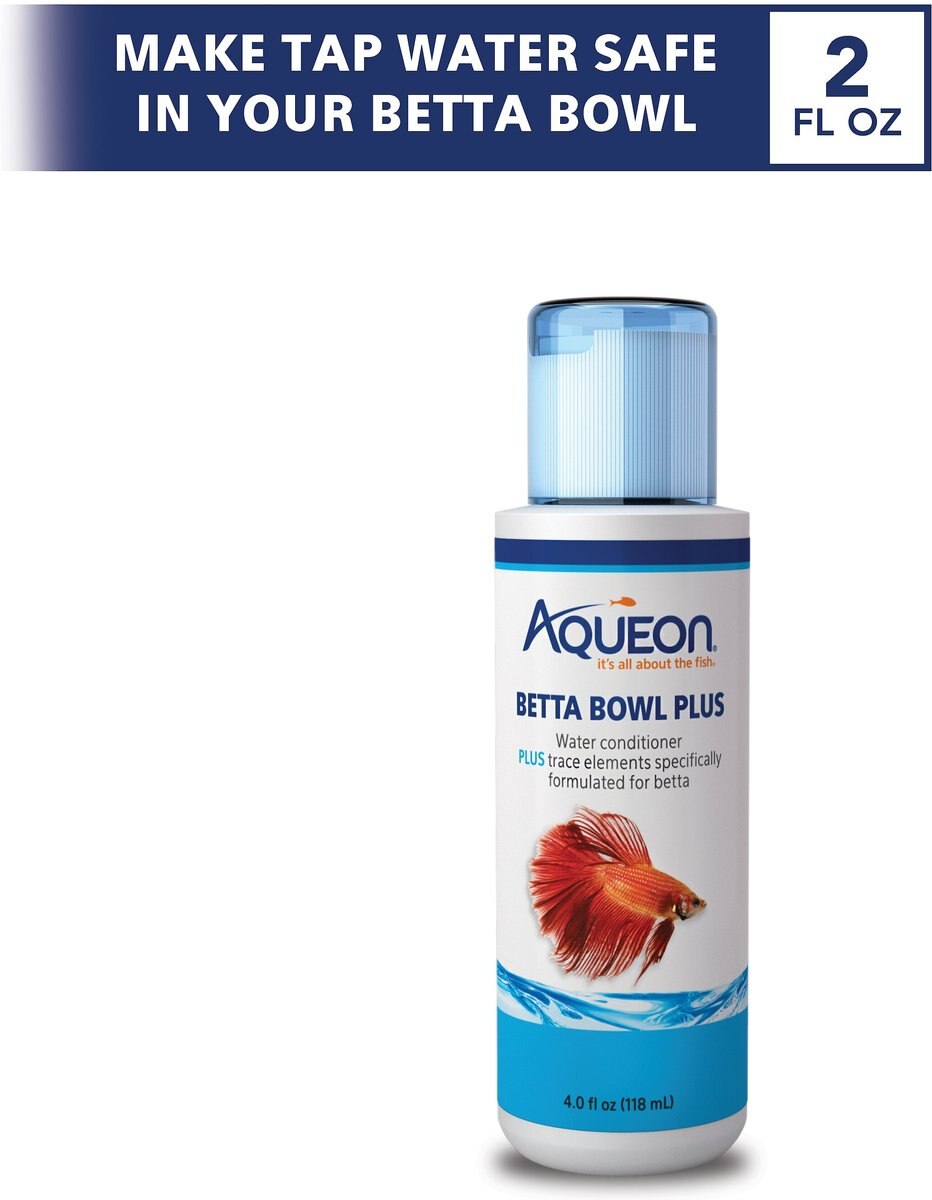 Aqueon Betta Bowl Plus Water Conditioner