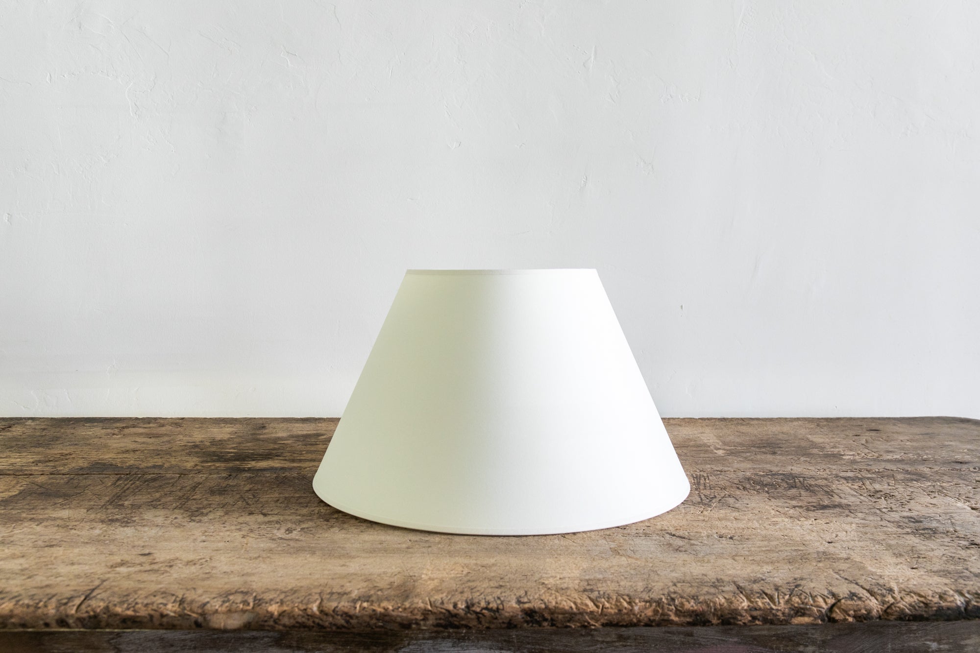 Lampshade in Cream Paper