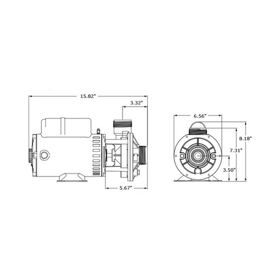 Aqua Flo by Gecko 02607000 1010 Pump  Aqua Flo FMC...